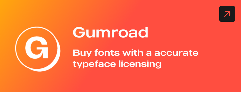 Buy fonts with a accurate typeface licensing